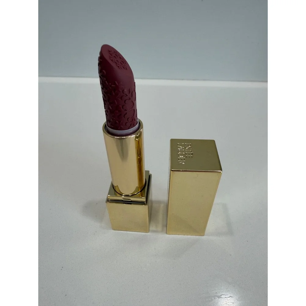 Estee Lauder Minimalist Pure Color Envy Lipstick 561 Intense Nude Gold Snowflake